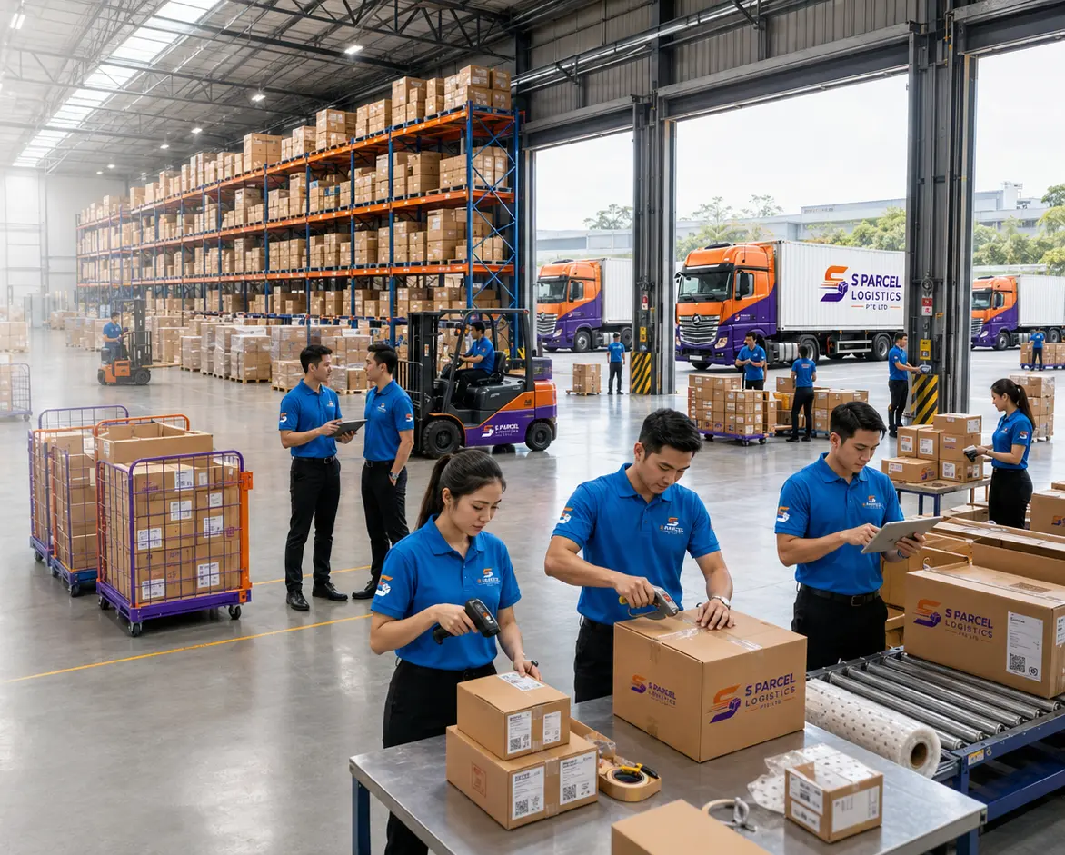 E-commerce fulfillment warehouse operations